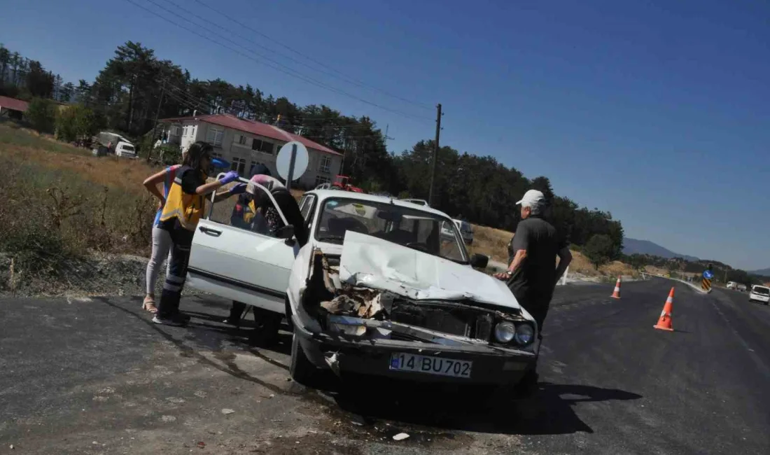 BOLU’DA OTOMOBİLİN SÜT TAŞIMA