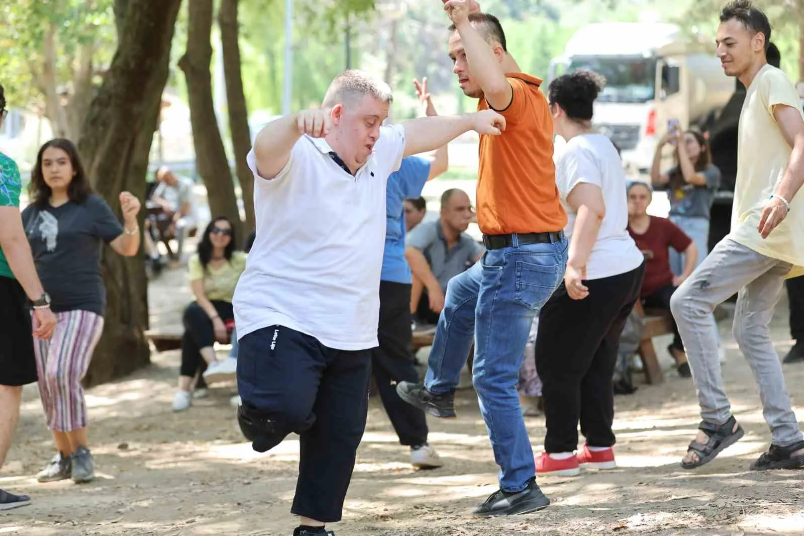 Özel bireyler Ornaz Vadisinde doyasıya eğlendi