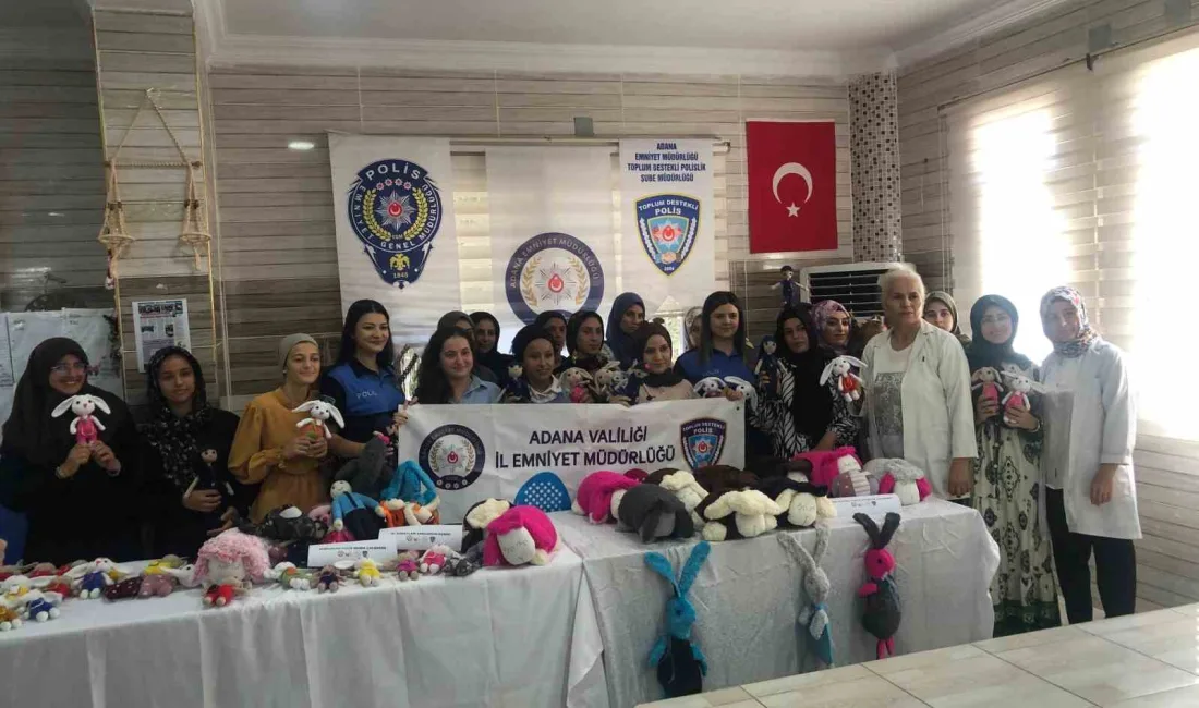 ADANA'DA POLİS “GÜCÜMÜZ SEVGİMİZ”