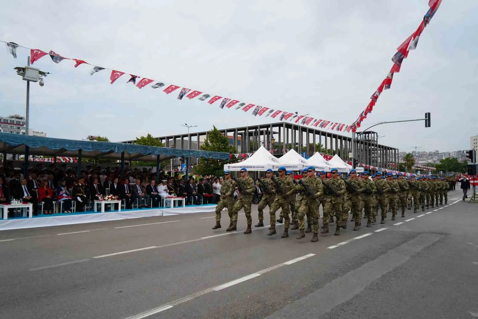 Samsun’da 30 Ağustos Zafer Bayramı coşkuyla kutlandı