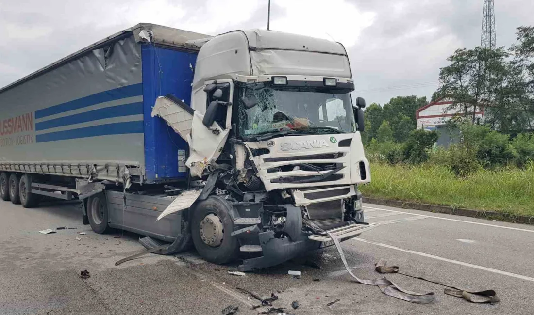 SAMSUN’DA YABANCI UYRUKLU TIR,