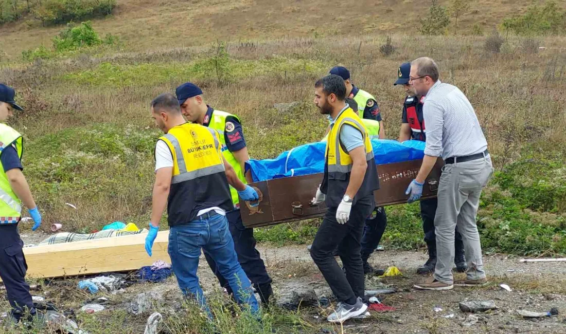 SAMSUN'DAKİ KAZADA ÖLEN VE