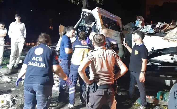 Samsun’da trafik kazası: 2 yaralı