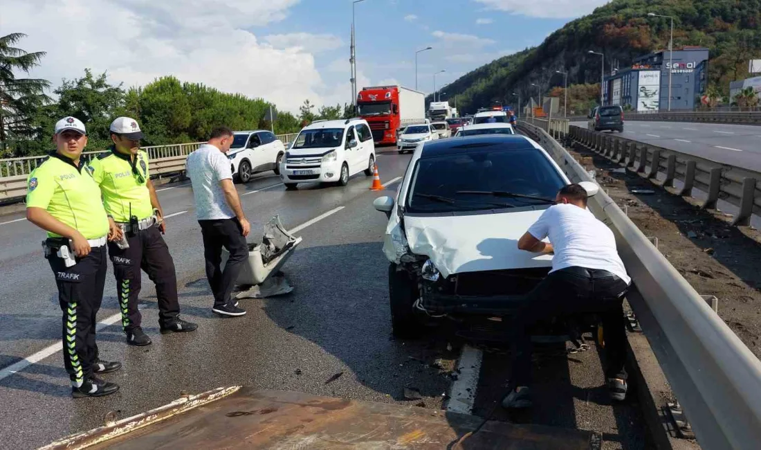 SAMSUN'DA 3 ARACIN KARIŞTIĞI