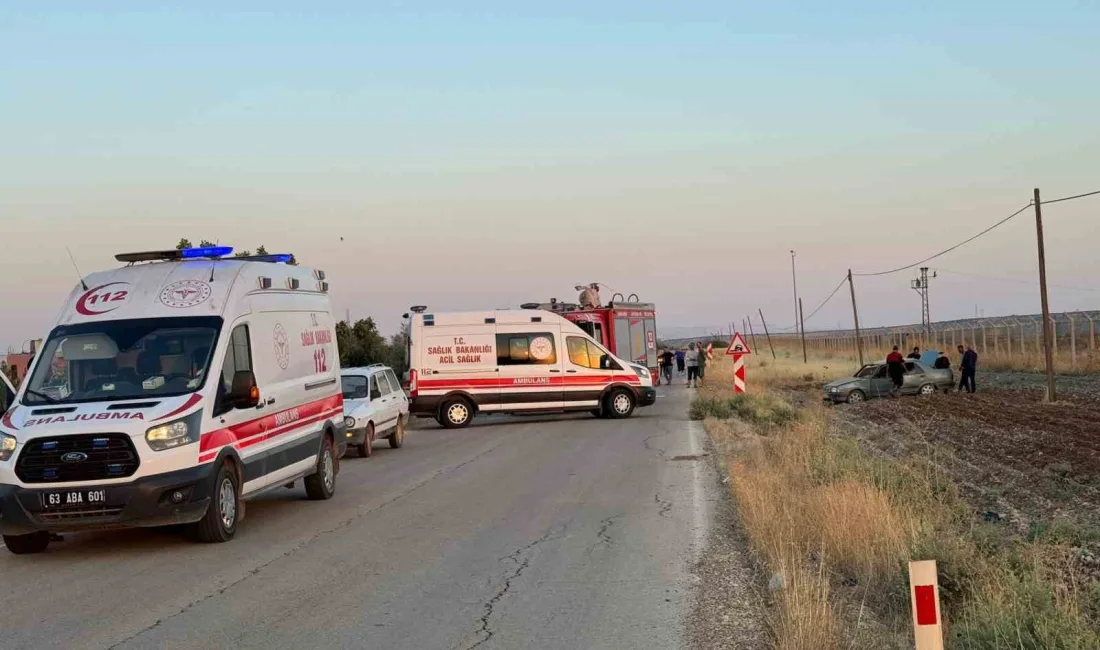 ŞANLIURFA'DA TRAFİK KAZASI: 5