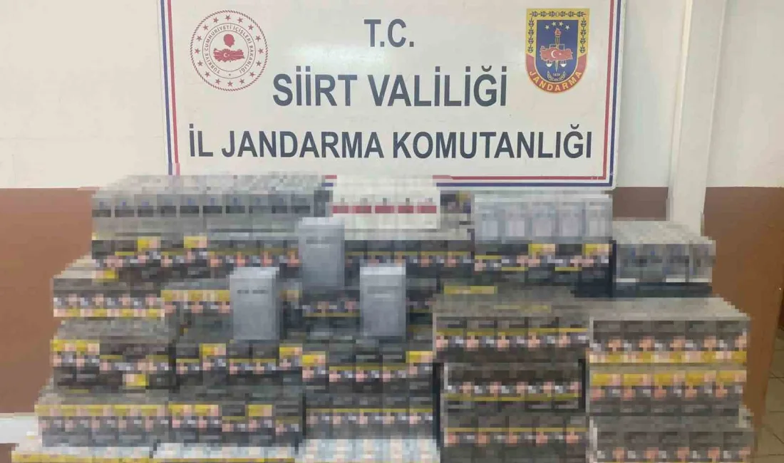 SİİRT'İN ERUH İLÇESİNDE JANDARMA