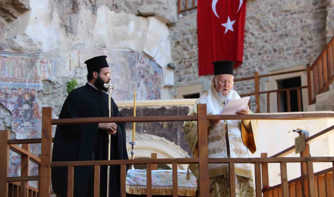 TRABZON SÜMELA MANASTIRI'NDA PATRİK