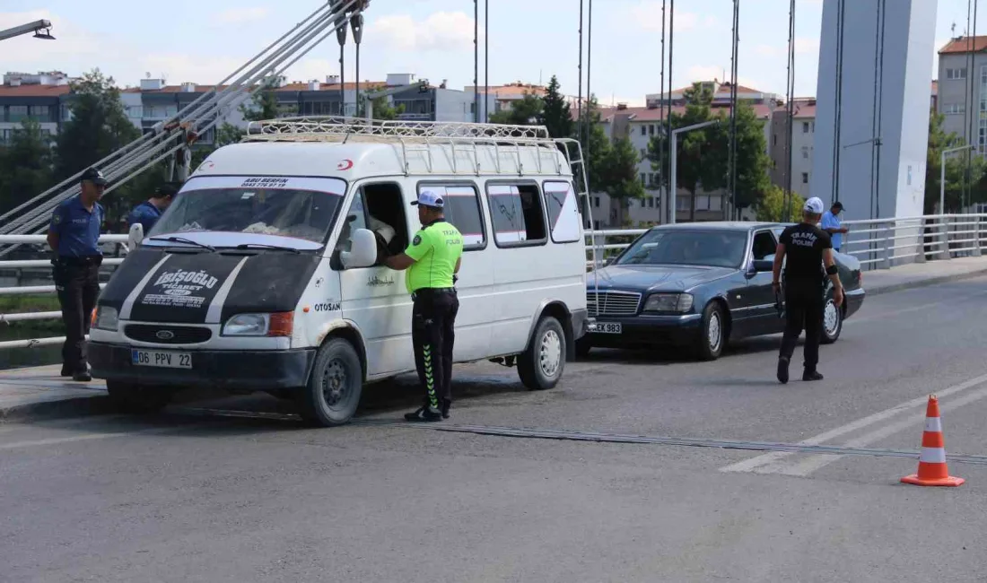 SAMSUN'UN ÇARŞAMBA İLÇESİNDE SÜRÜCÜLER