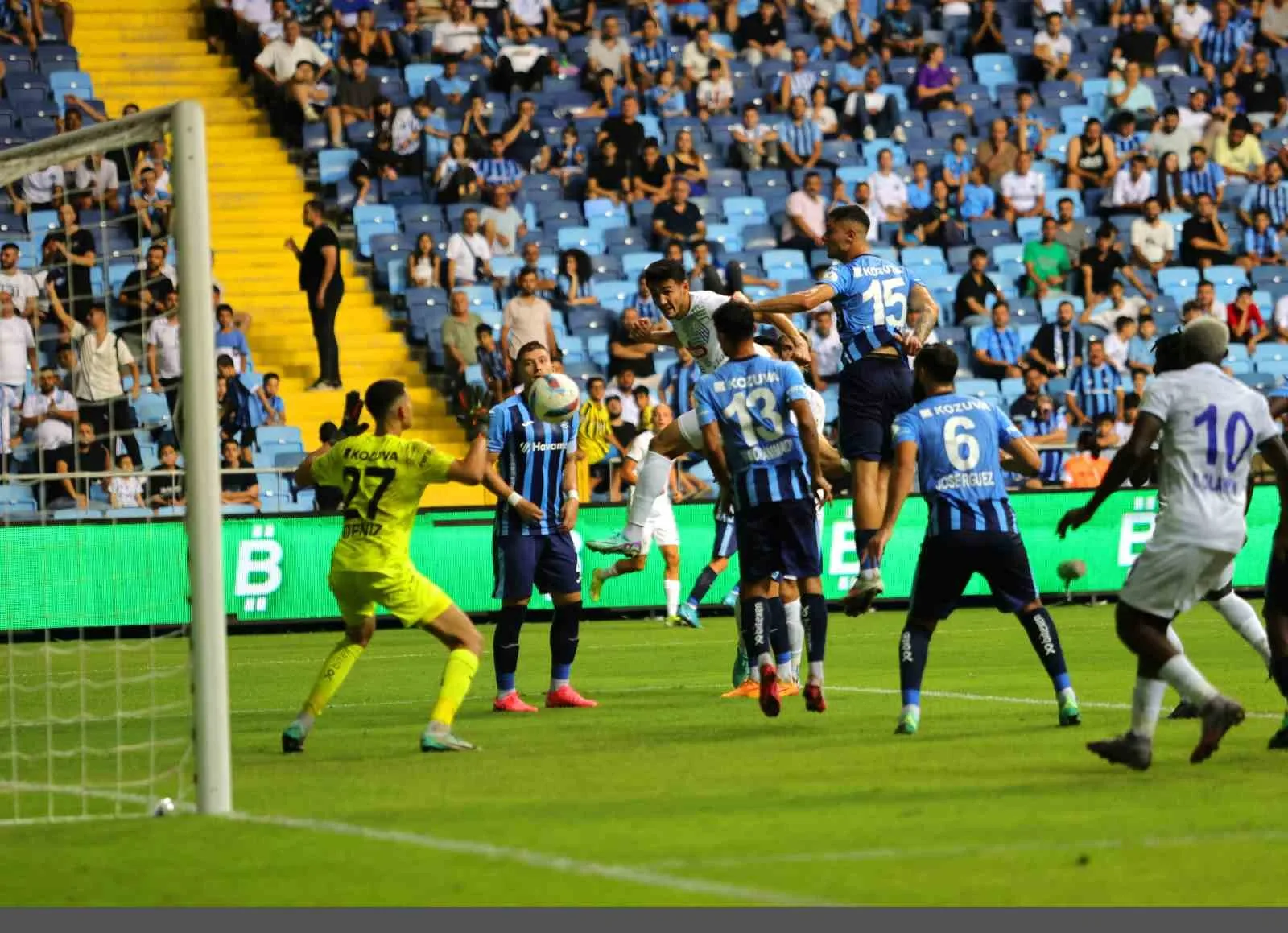 Trendyol Süper Lig: Adana Demirspor: 0 – Çaykur Rizespor: 1 (İlk yarı)