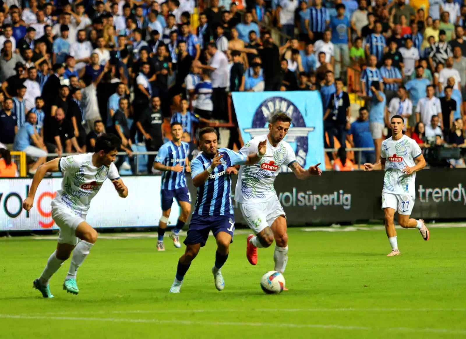 Trendyol Süper Lig: Adana Demirspor: 1 – Çaykur Rizespor: 2 (Maç sonucu)