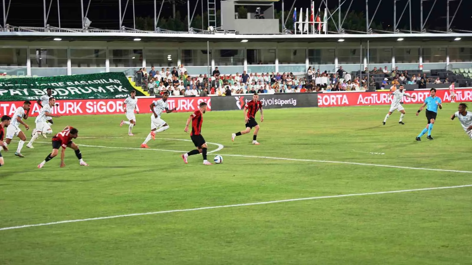 Trendyol Süper Lig: Bodrum FK: 0 – Gaziantep FK: 1 (Maç sonucu)