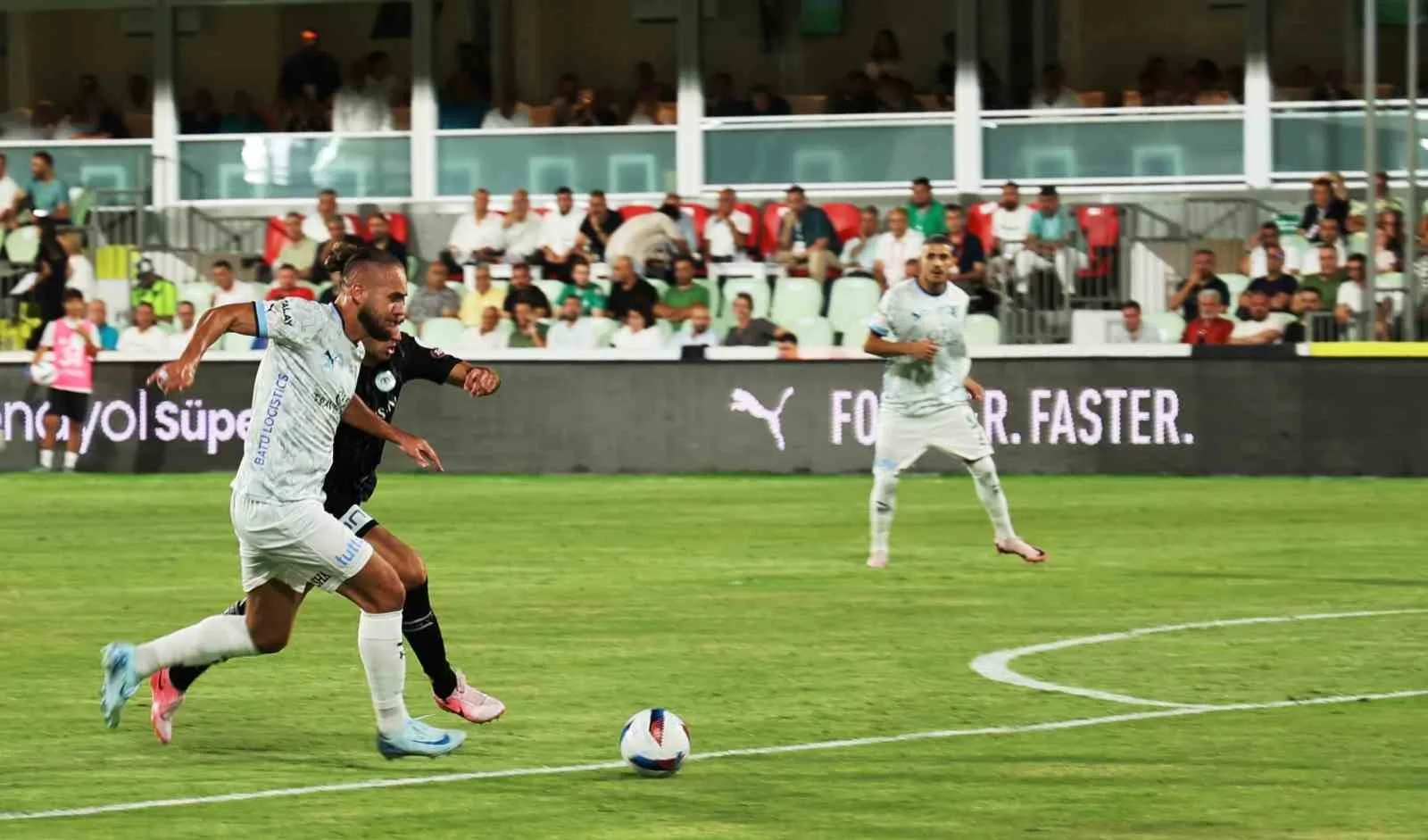 Trendyol Süper Lig: Bodrum FK: 2 – Konyaspor: 1 (İlk yarı)