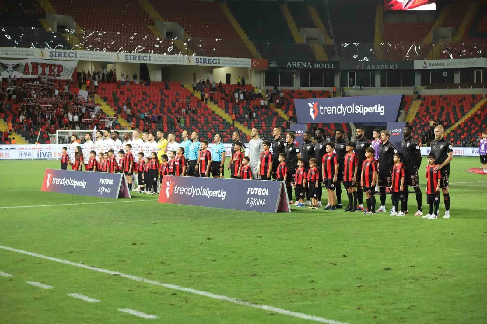 Trendyol Süper Lig: Gaziantep FK: 0 – Samsunspor: 1 (Maç devam ediyor)