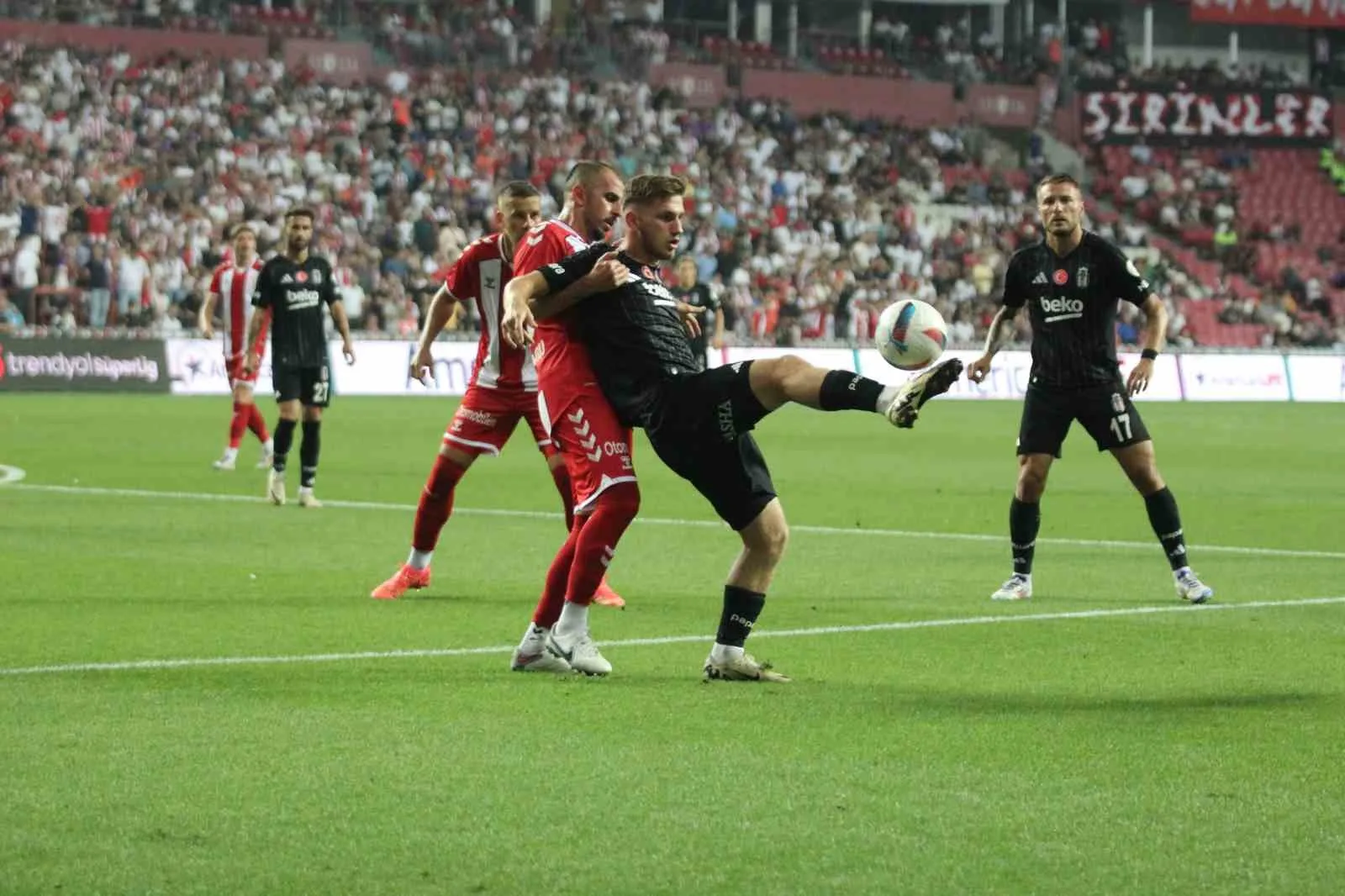 Trendyol Süper Lig: Samsunspor: 0 – Beşiktaş: 0 (Maç devam ediyor)