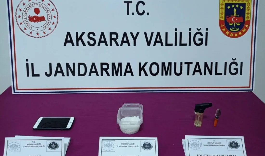 AKSARAY’DA UYUŞTURUCU İMAL VE