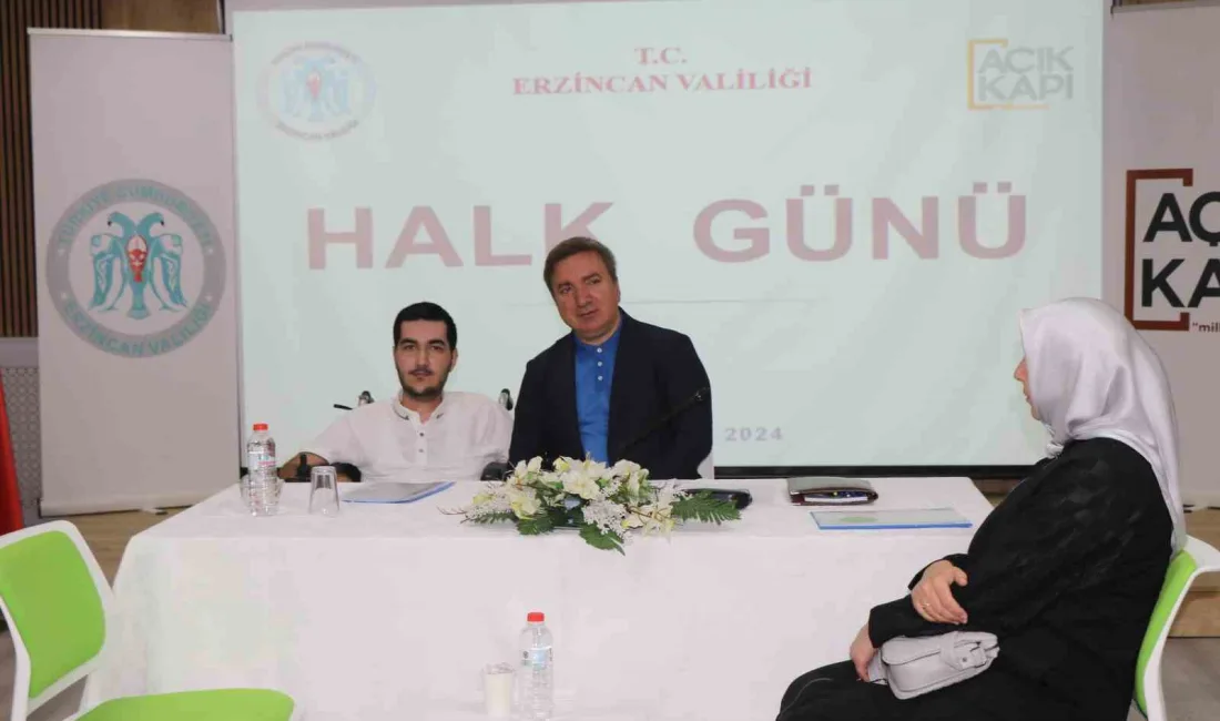 ERZİNCAN VALİSİ HAMZA AYDOĞDU,