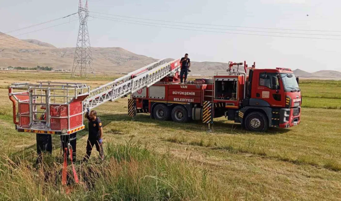 VAN’IN TUŞBA İLÇESİNDE KUYUYA