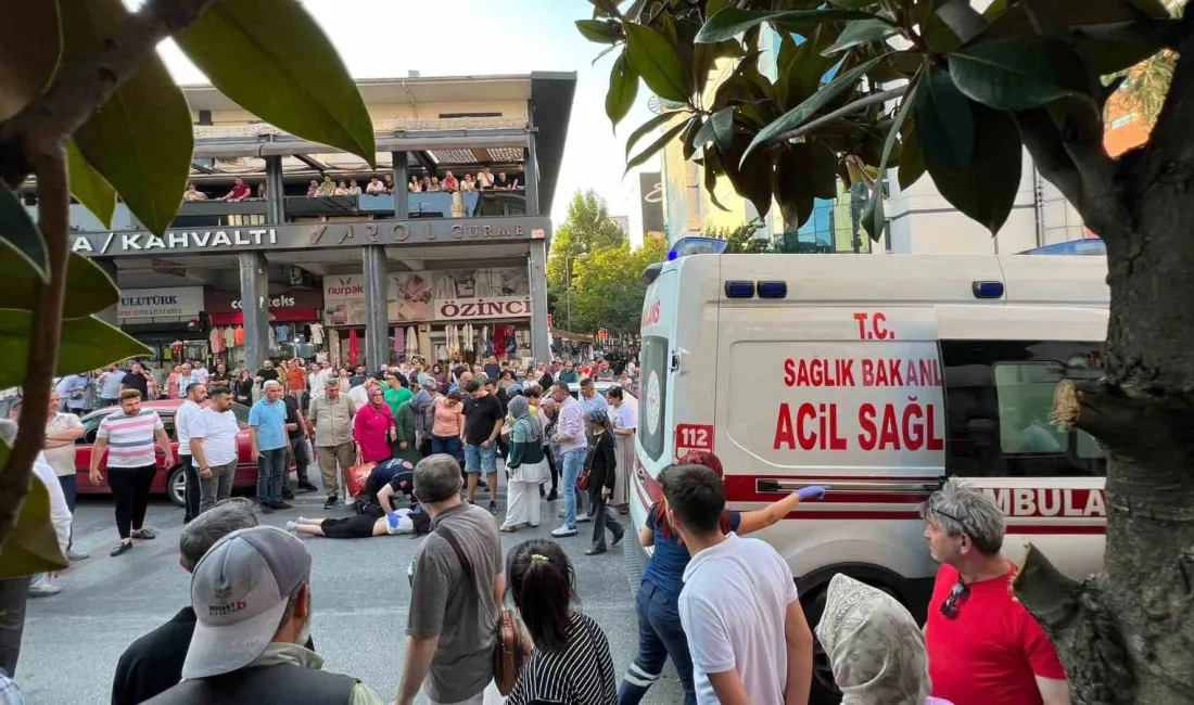 DENİZLİ’DE KARŞIDAN KARŞIYA GEÇMEK