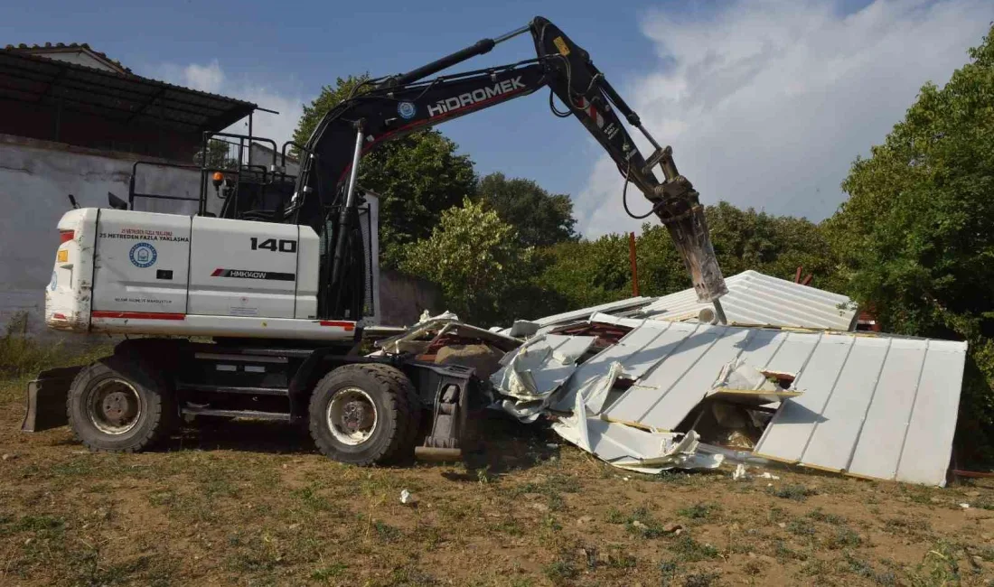 KAÇAK VE PLANSIZ YAPILAŞMAYLA