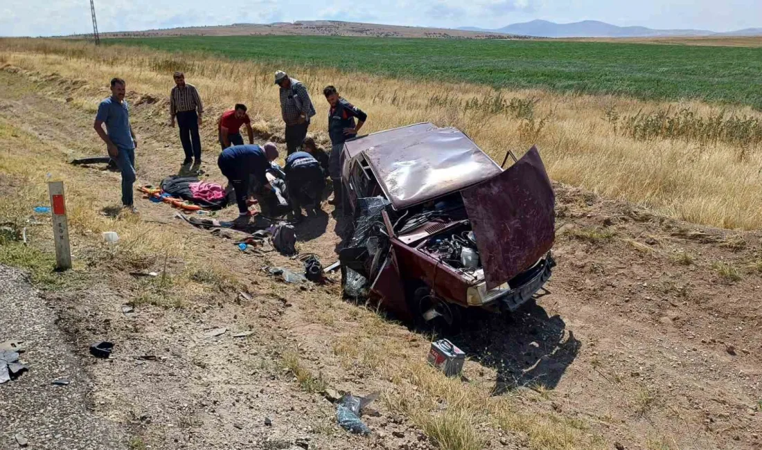 YOZGAT'IN BOĞAZLIYAN İLÇESİNDE MEYDANA