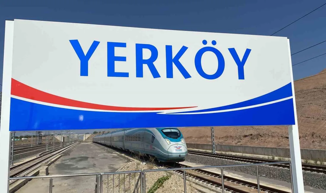 YOZGAT'TAKİ YERKÖY YHT İSTASYONU