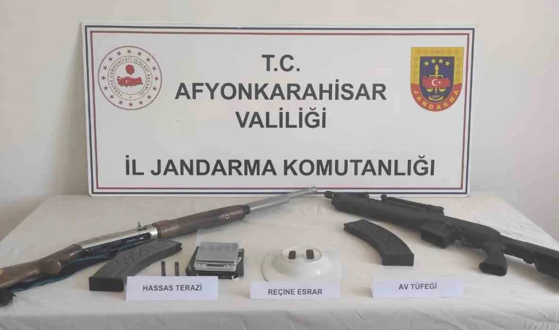 AFYONKARAHİSAR’DA UYUŞTURUCUYA GEÇİT YOK