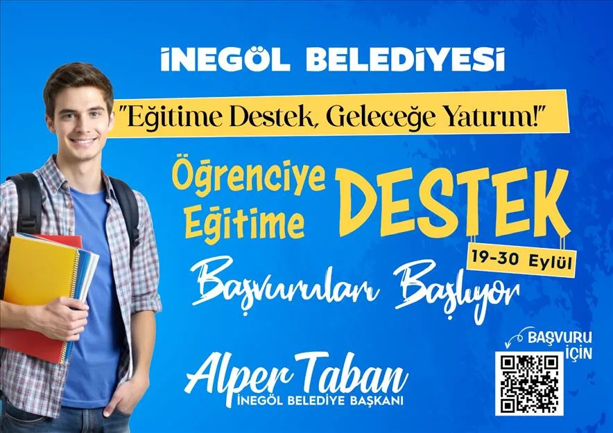 İnegöl Belediyesi’nin üniversite öğrencilerine