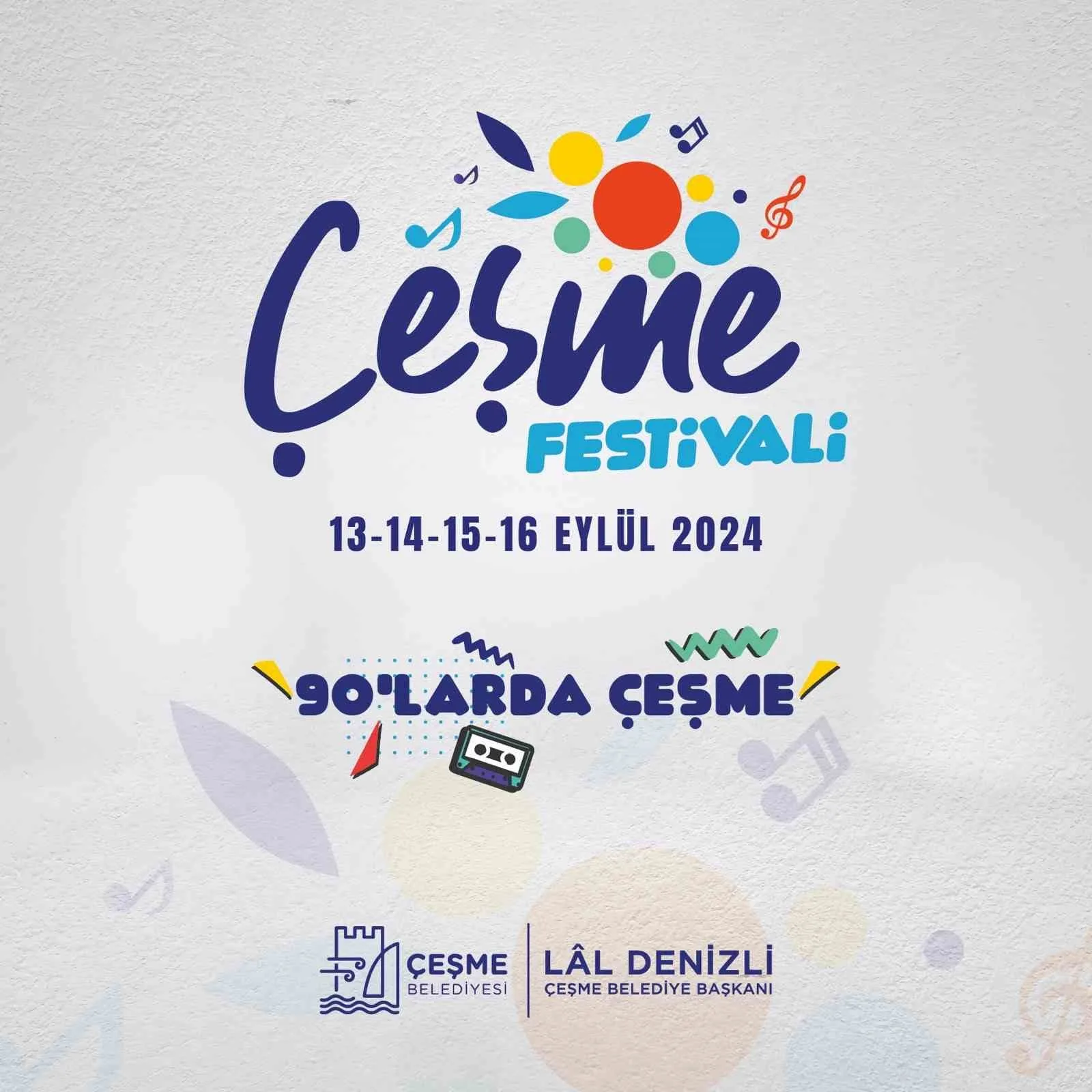 “90’larda Çeşme” teması ile Çeşme Festivali 2024 geliyor