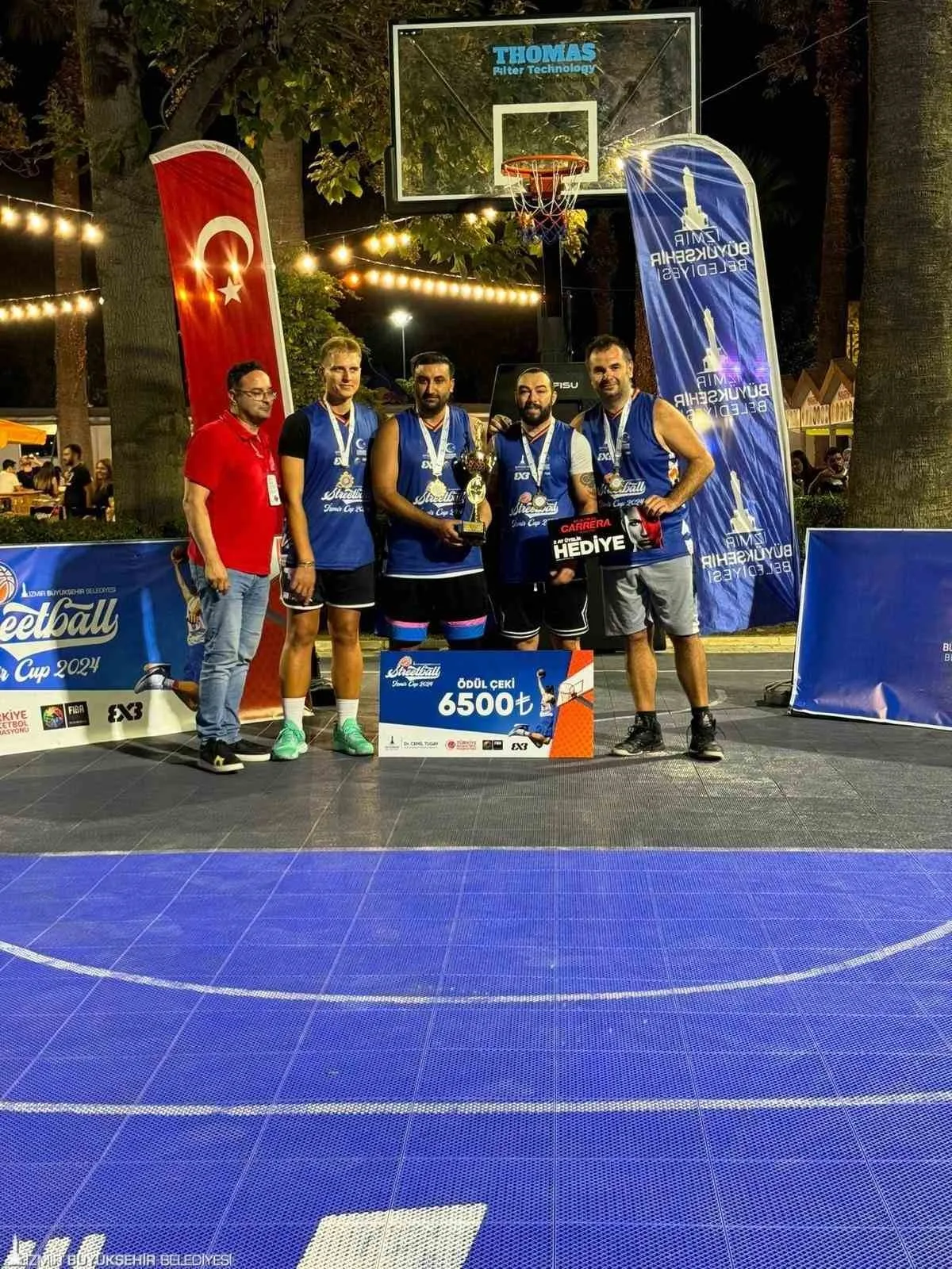 93. İzmir Enternasyonal Fuarı’nda 3×3 Streetball tamamlandı