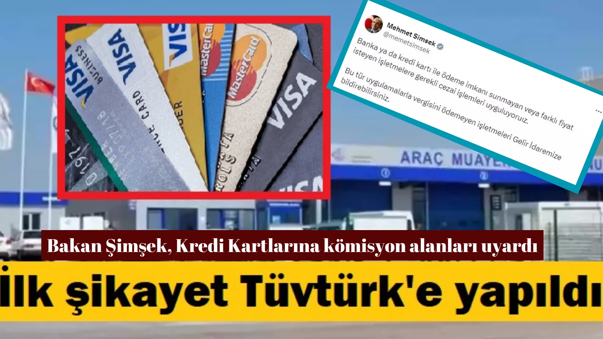 BAKAN ŞİMŞEK SERT ÇIKTI: KREDİ KARTINDAN KOMİSYON ALANLARI ŞİKAYET EDİN