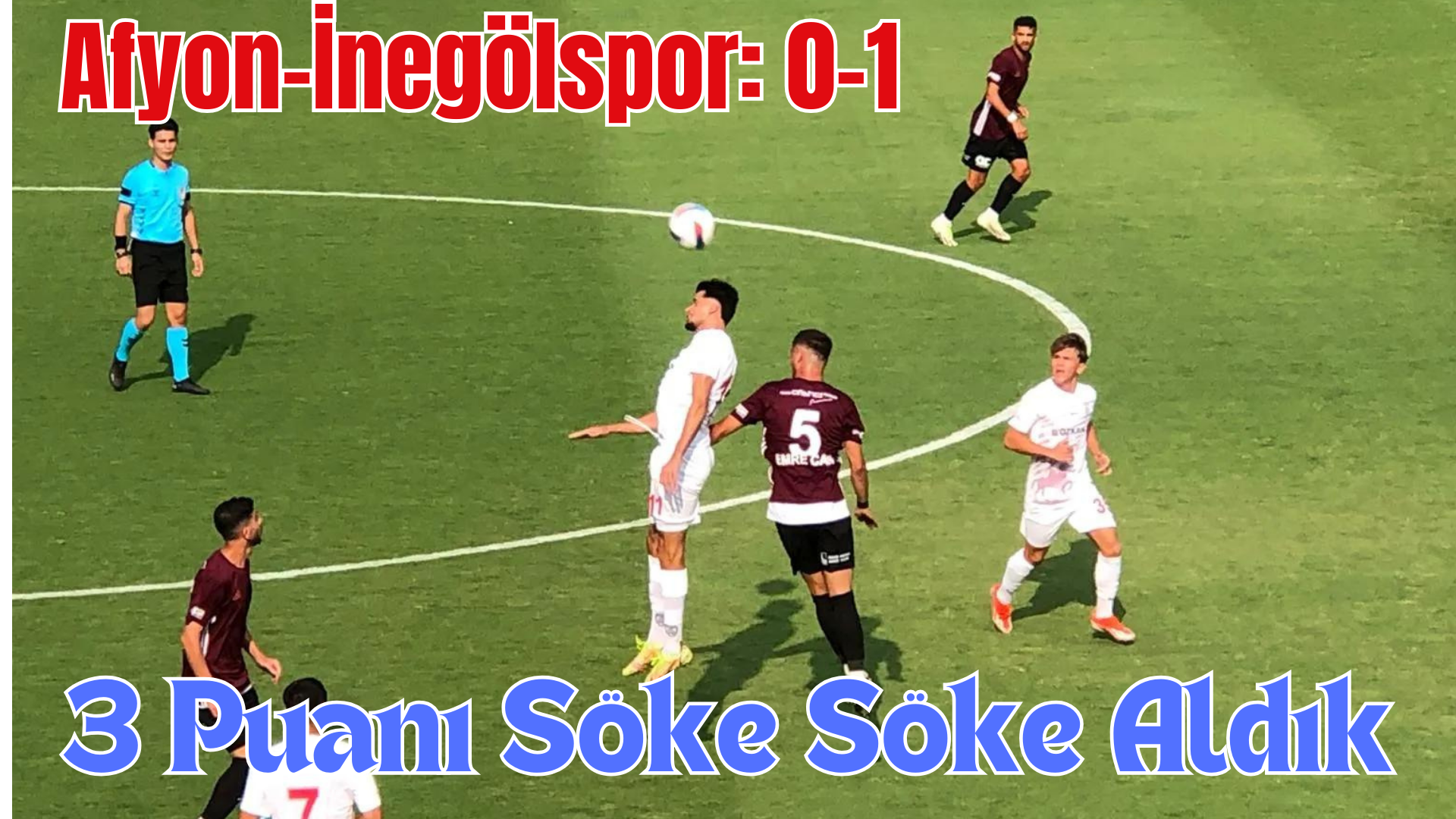 İnegölspor Son Dakikada Afyon’dan 3 Puanla Döndü