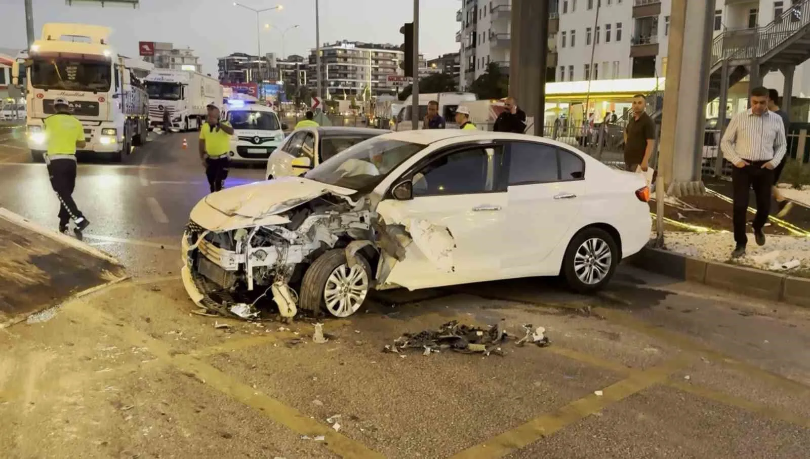 Aksaray’da trafik kazası: 1 ağır yaralı