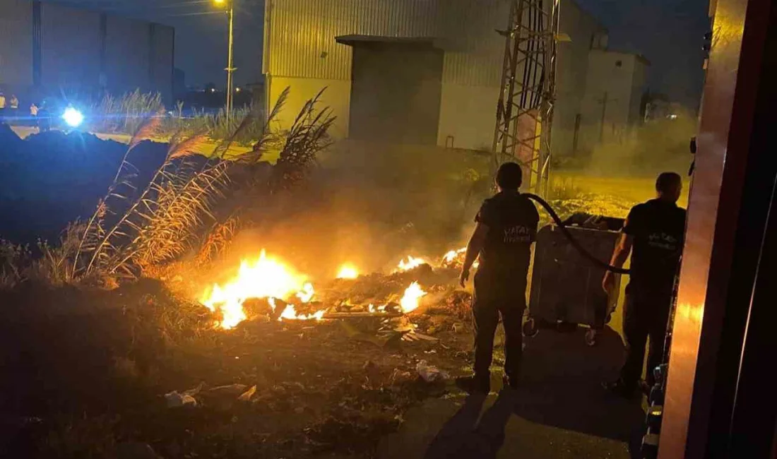 HATAY’IN ANTAKYA İLÇESİNDE ÇÖPLÜK