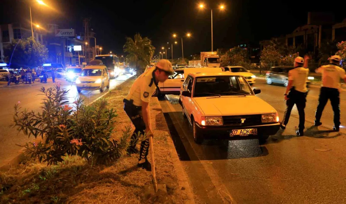 ANTALYA’DA MEYDANA GELEN TRAFİK