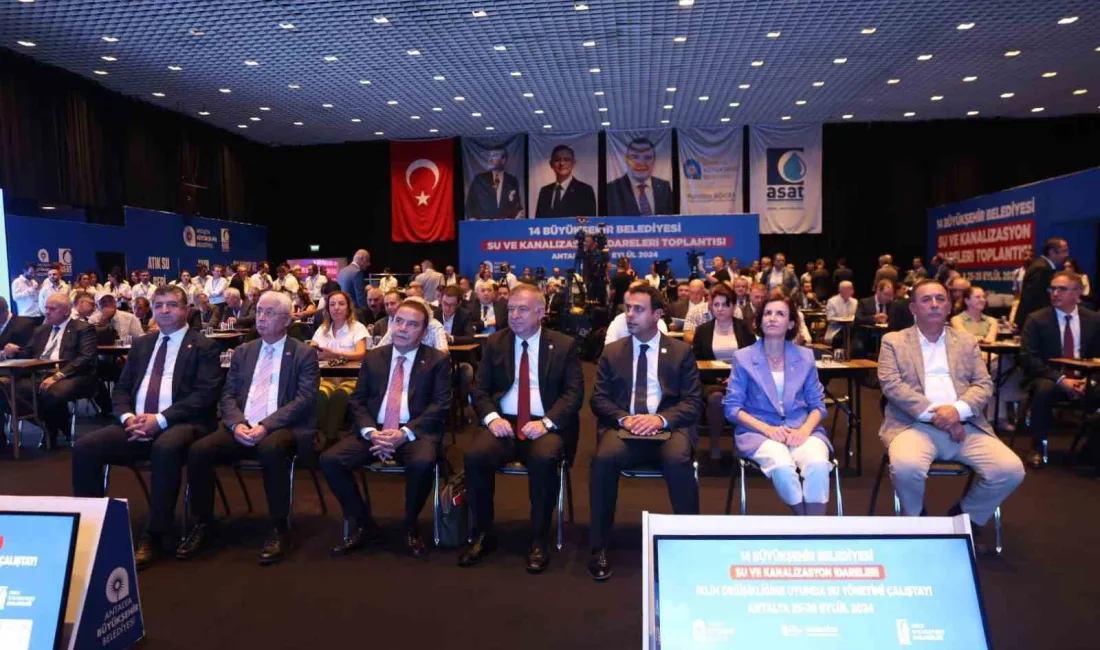 ANTALYA'DA DÜZENLENEN SU VE