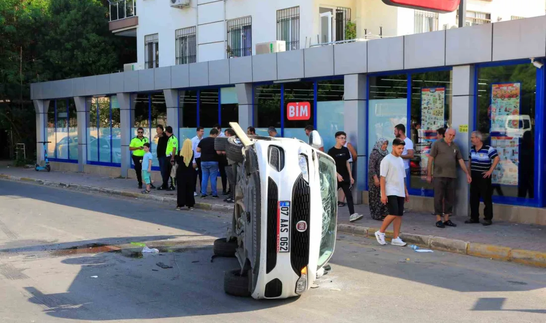 ANTALYA’DA MEYDANA GELEN TRAFİK