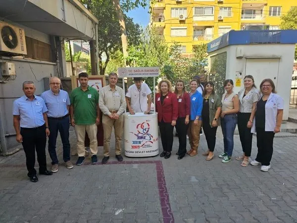 Aydın Atatürk Devlet Hastanesi’nde vatandaşlar kalp sağlığı hakkında bilgilendirildi