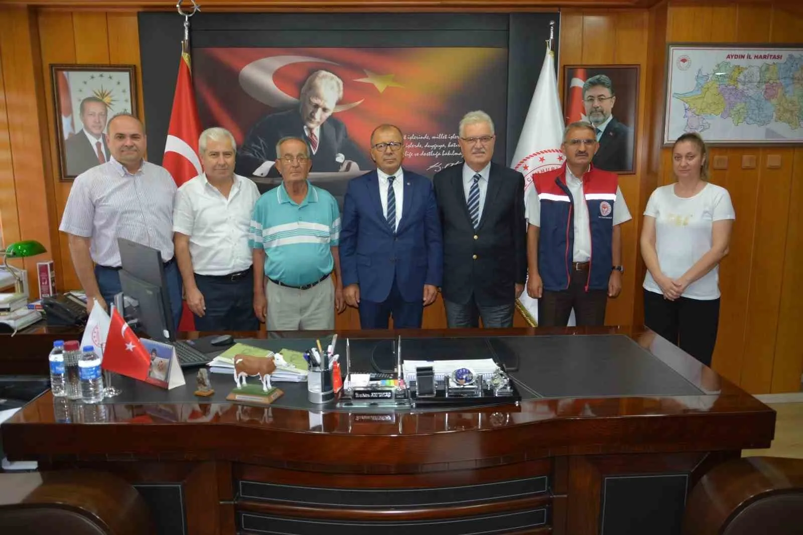 Aydın’da birinci derece tarımsal örgüt belgeleri sahiplerine takdim edildi