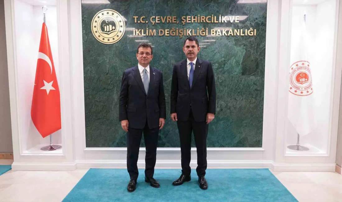 ÇEVRE, ŞEHİRCİLİK VE İKLİM DEĞİŞİKLİĞİ BAKANI MURAT KURUM, İSTANBUL BÜYÜKŞEHİR