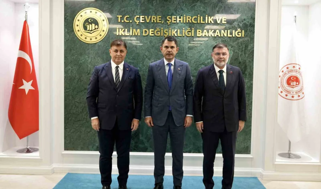 ÇEVRE, ŞEHİRCİLİK VE İKLİM DEĞİŞİKLİĞİ BAKANI MURAT KURUM, İZMİR BÜYÜKŞEHİR