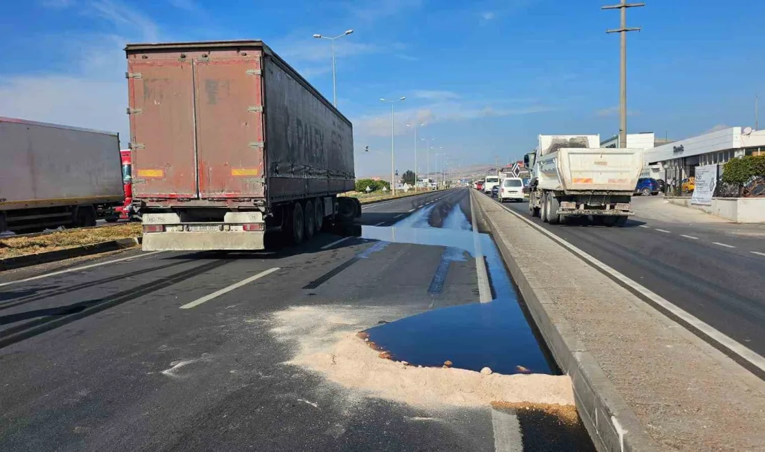 BANDIRMA'DA TIR KAZASI SONRASI