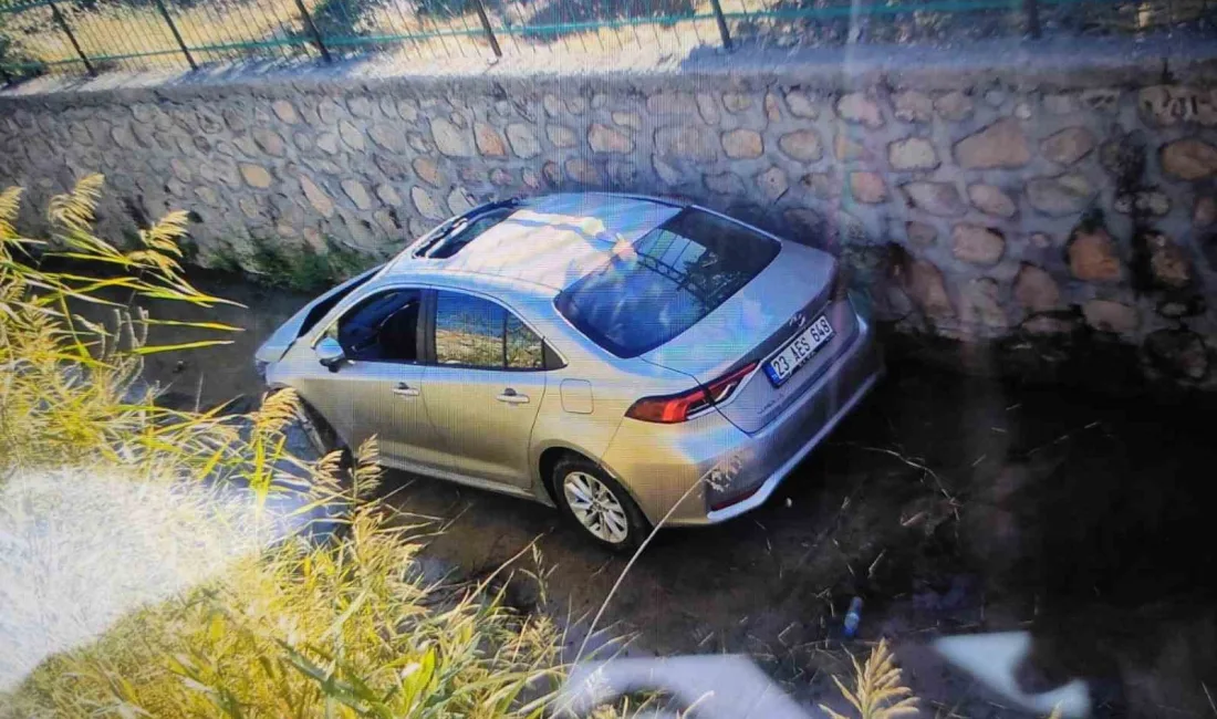 ADIYAMAN'IN GÖLBAŞI İLÇESİNDE OTOMOBİLİN