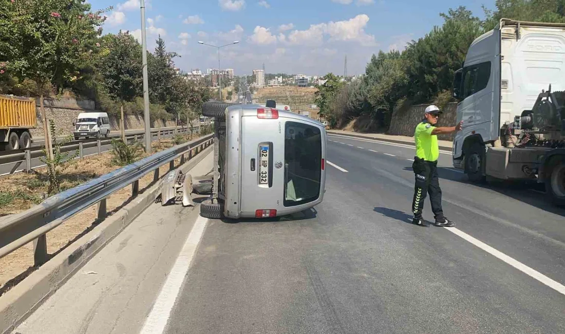 ADIYAMAN’DA, SÜRÜCÜSÜNÜN DİREKSİYON HAKİMİYETİNİ