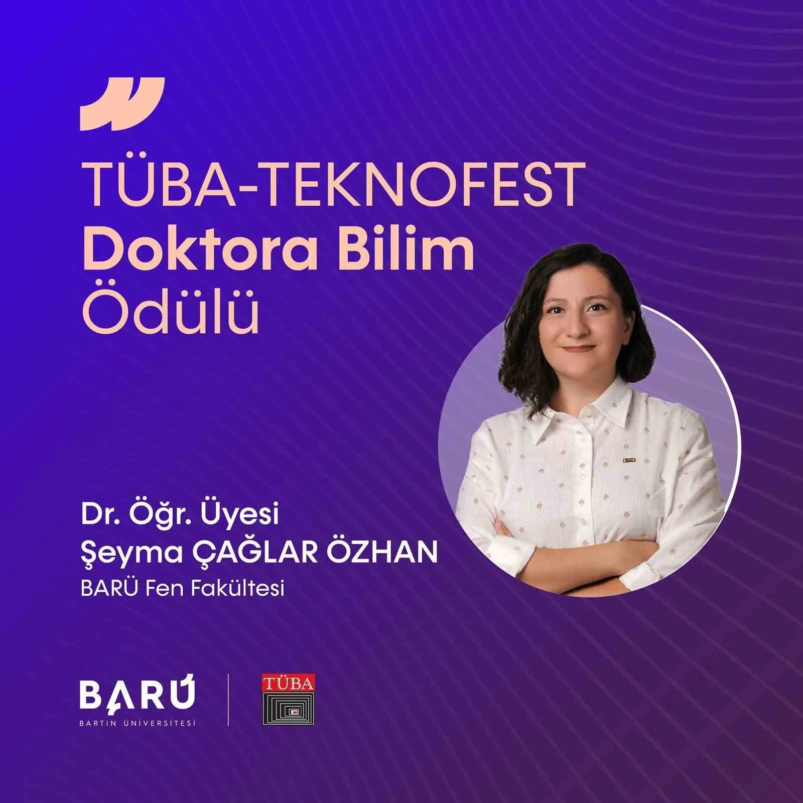 BARÜ’lü akademisyene doktora bilim ödülü