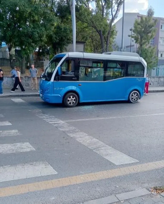 ANKARA’DA İDDİAYA GÖRE, ŞEHİR İÇİNDE SEFER YAPAN VE İÇERİSİNDE YOLCU