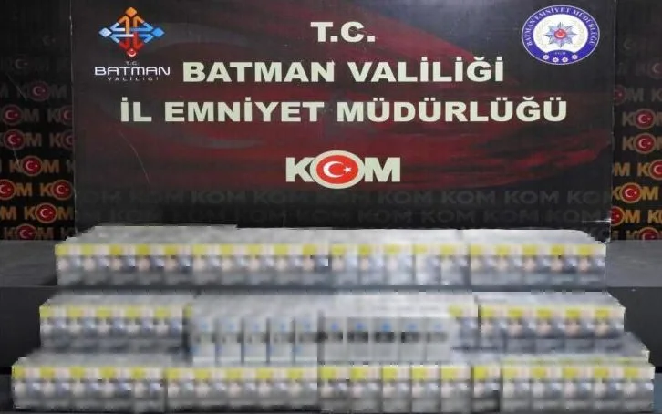 BATMAN'DA DURDURULAN 2 AKARYAKIT