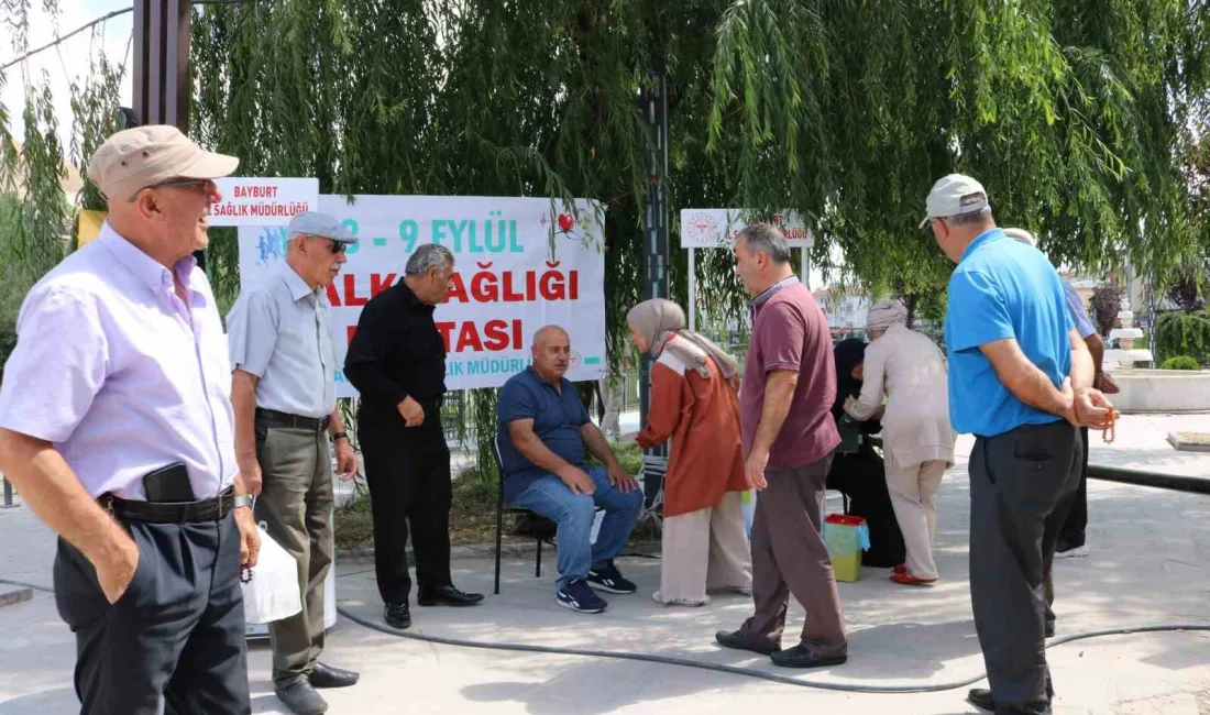 BAYBURT'TA HALK SAĞLIĞI HAFTASI