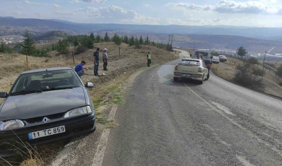 BİLECİK'TE MEYDANA GELEN TRAFİK