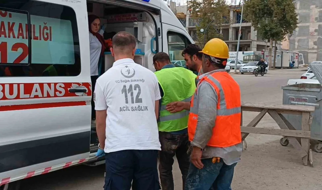 ADIYAMAN’DA, BOĞAZINA DEMİR PARÇASI