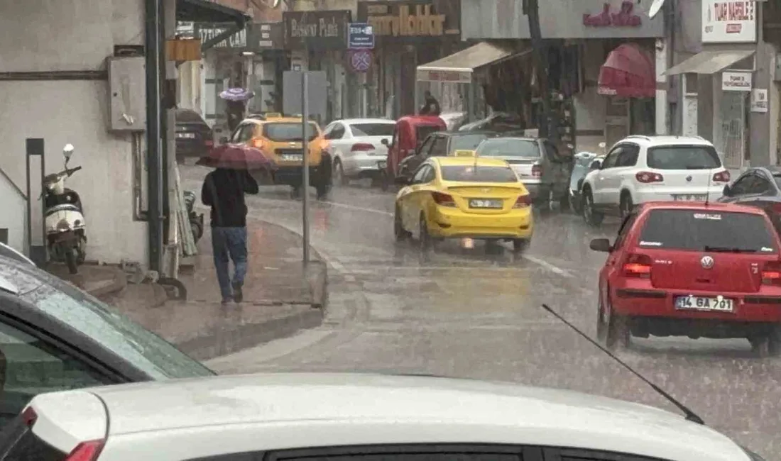 BOLU’DA SABAH SAATLERİNDEN İTİBAREN